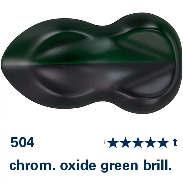 Schmincke AERO COLOR Professional akriltinta, 28 ml - 504, chromium oxide green brilliant