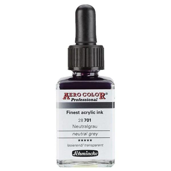 Schmincke AERO COLOR Professional akriltinta, 28 ml - 701, neutral grey
