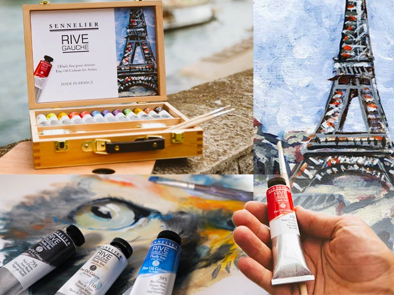 Sennelier Rive Gauche olajfesték  bemutatása