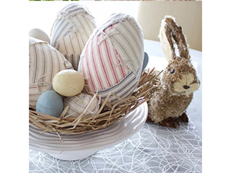 Divatos patchwork tojások egyszerűen (varrás nélkül)