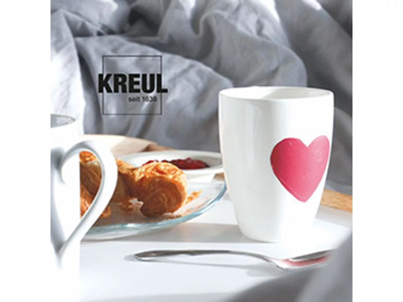 Porcelán- és üvegfestés Kreul festékkel, HobbyLine filctollal