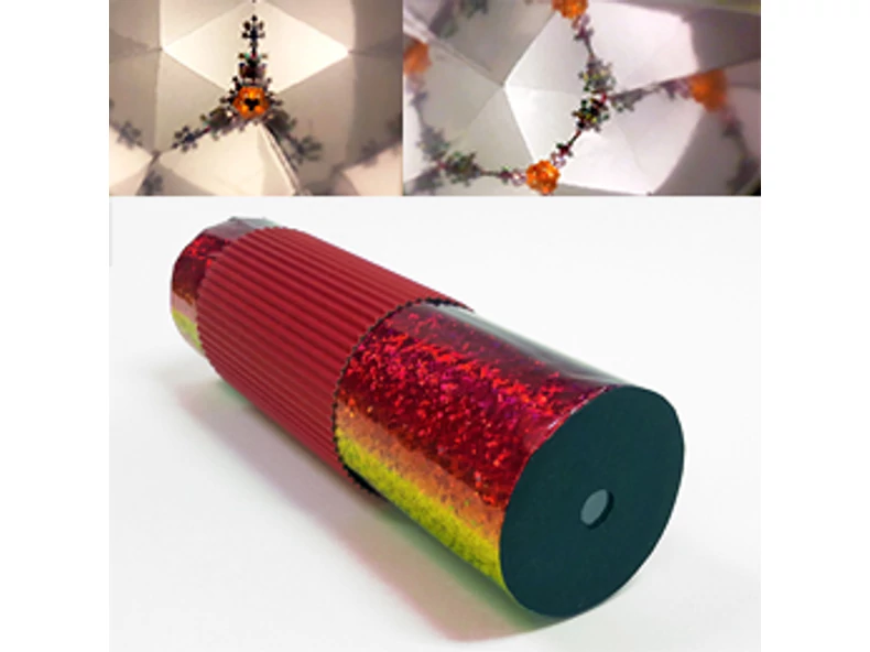 Kaleidoszkóp tükörkartonnal