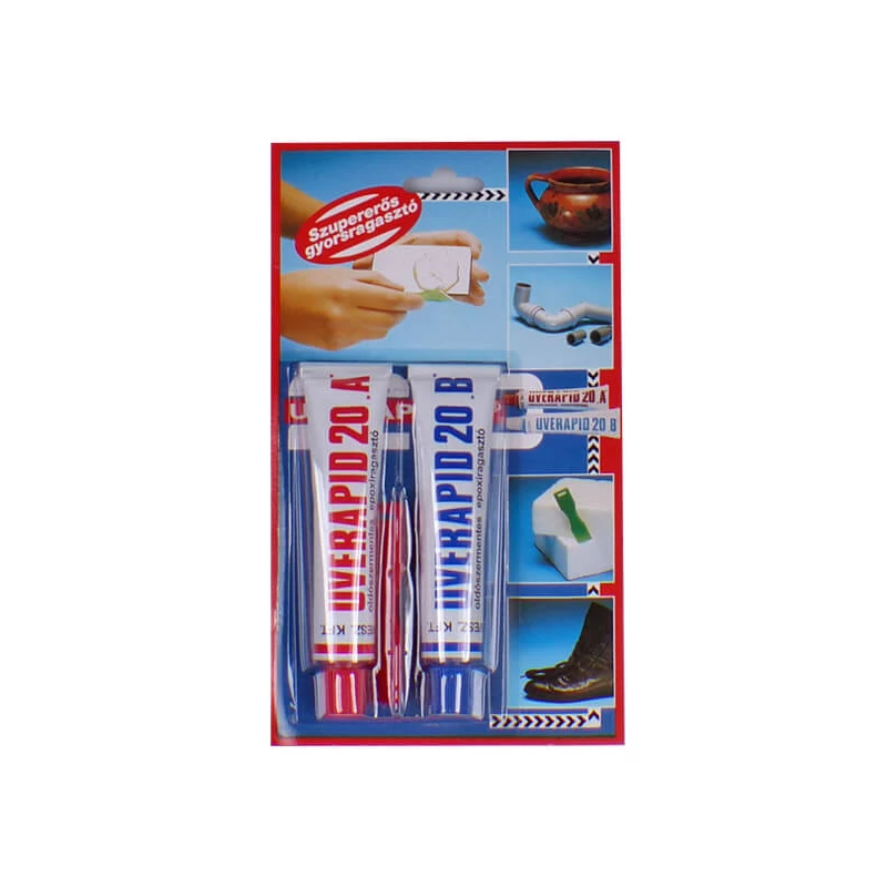 Uverapid 20, epoxi ragasztó, 2x25 g
