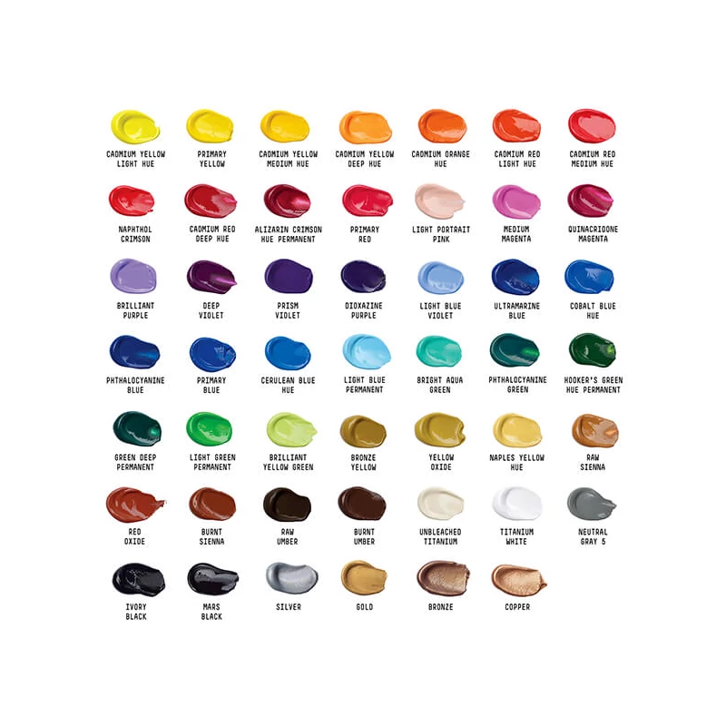 Liquitex Basics akrilfesték készlet - 48x22 ml