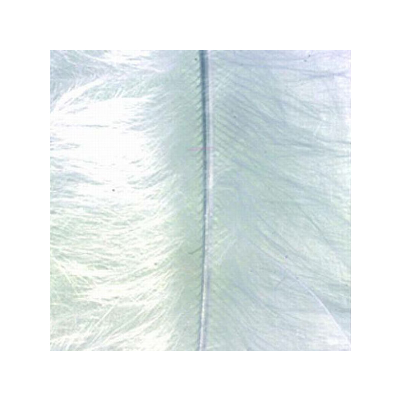 Marabutoll - fehér, 8-10 cm, 22 db/csomag