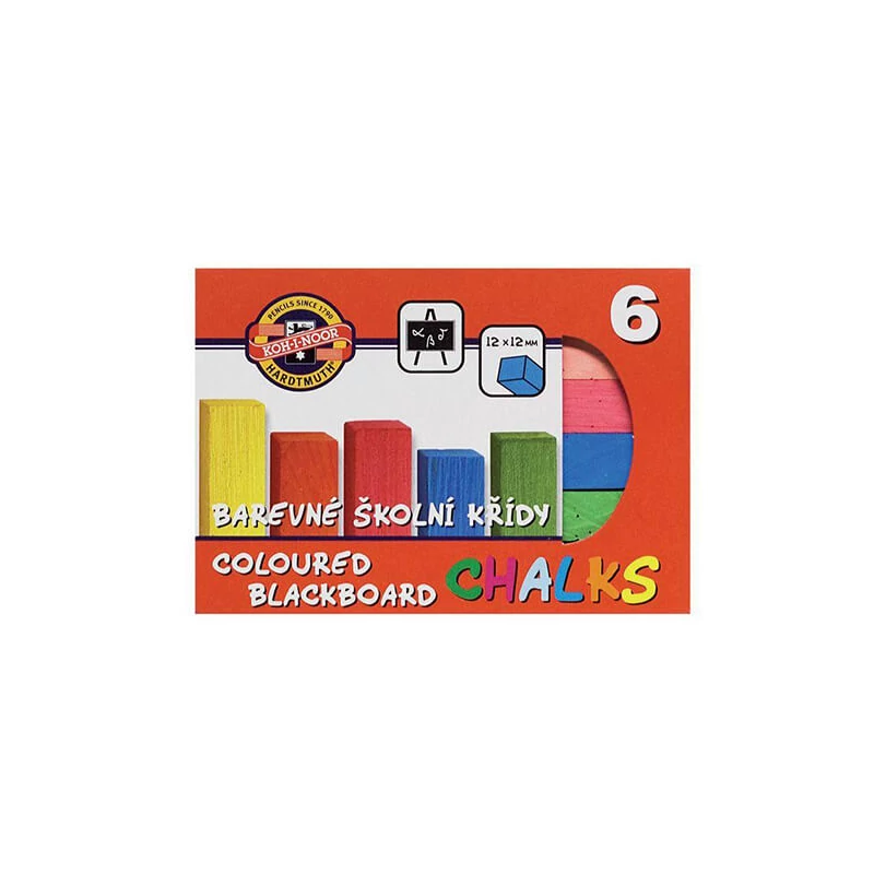Aszfaltkréta készlet - 6 db-os, KOH112510