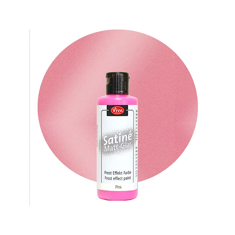 Matt Glas szatináló festék - 501 pink
