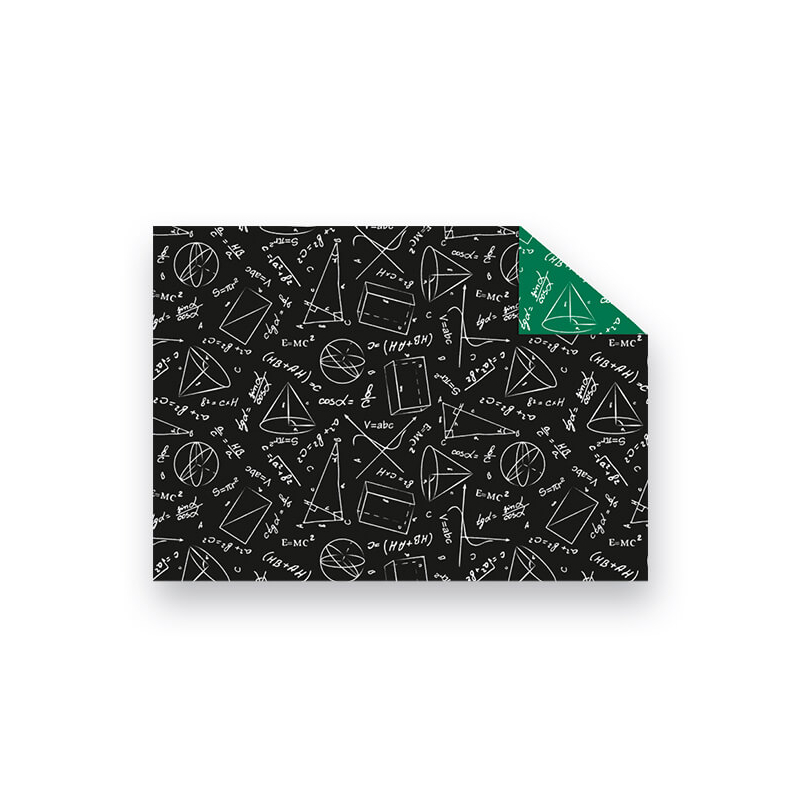 Fotókarton, 49,5x68 cm - Iskolatábla - reál, fekete-zöld