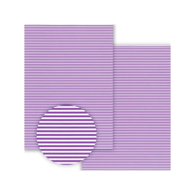 Fotókarton, A4 - mini csíkos - lila