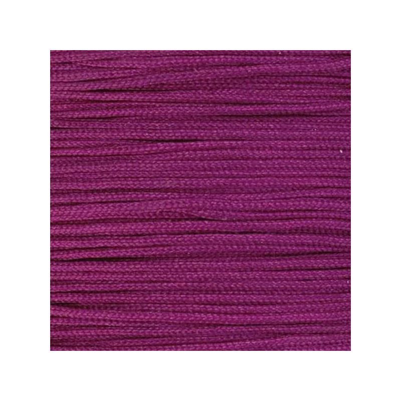 Ékszerzsinór, 0,5 mm vékony, méterben - 36, sötétpink