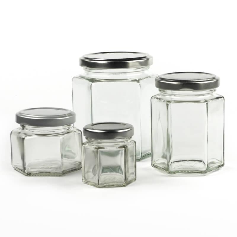 Hexagon üveg - 196 ml *