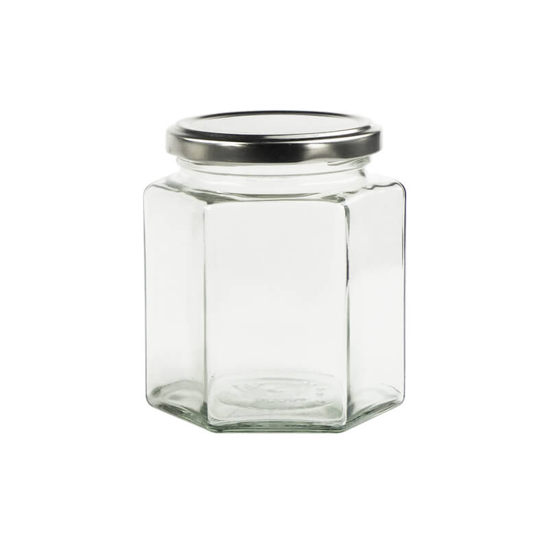 Hexagon üveg - 390 ml *