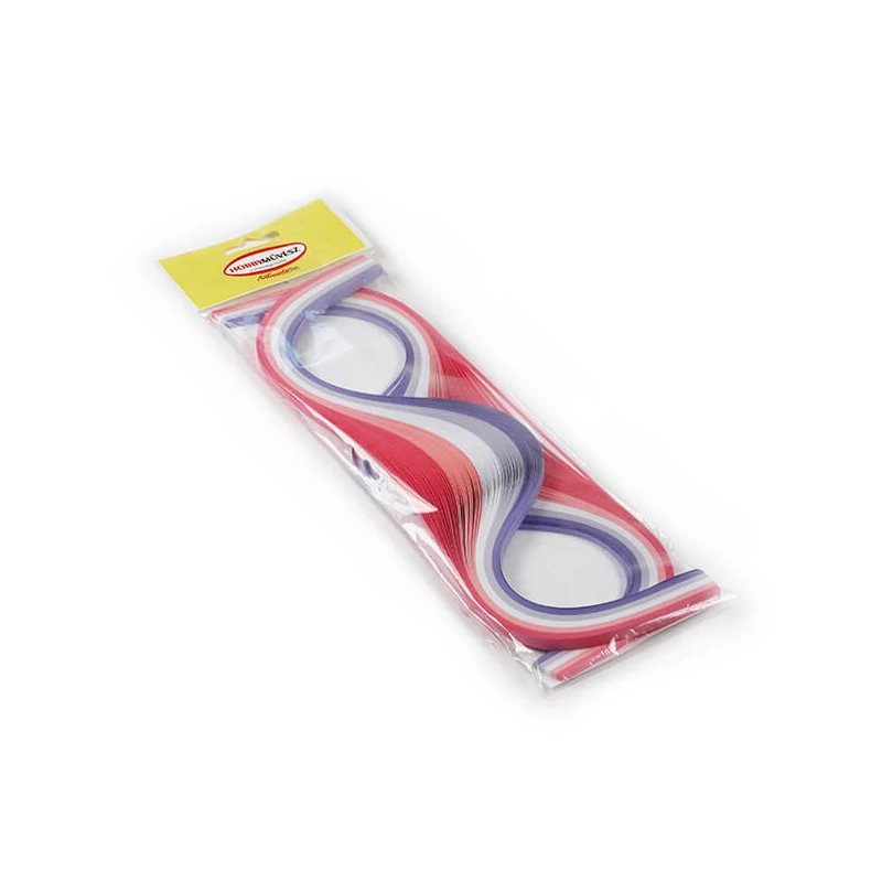 Hobbyművész Quilling papírcsík, 80 g - százszorszép, 3 mm/6 mm, 300 db