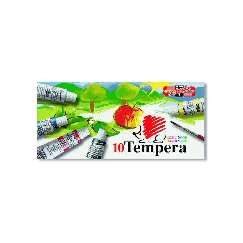 KOH-I-NOOR Süni temperakészlet - 10x16 ml
