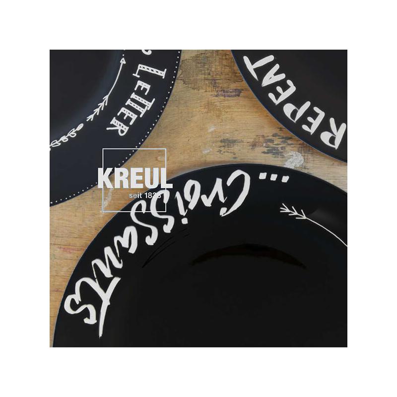 Üveg- és porcelánfilc, Kreul Classic Calligraphy - 68 fehér