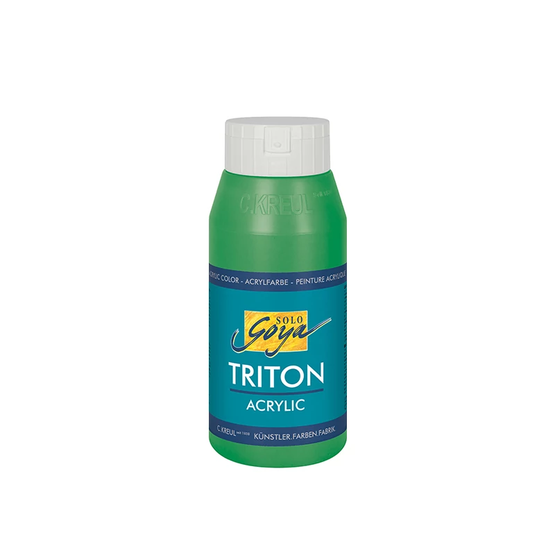 Kreul Solo Goya Triton akrilfesték, 750 ml - 06, permanent green