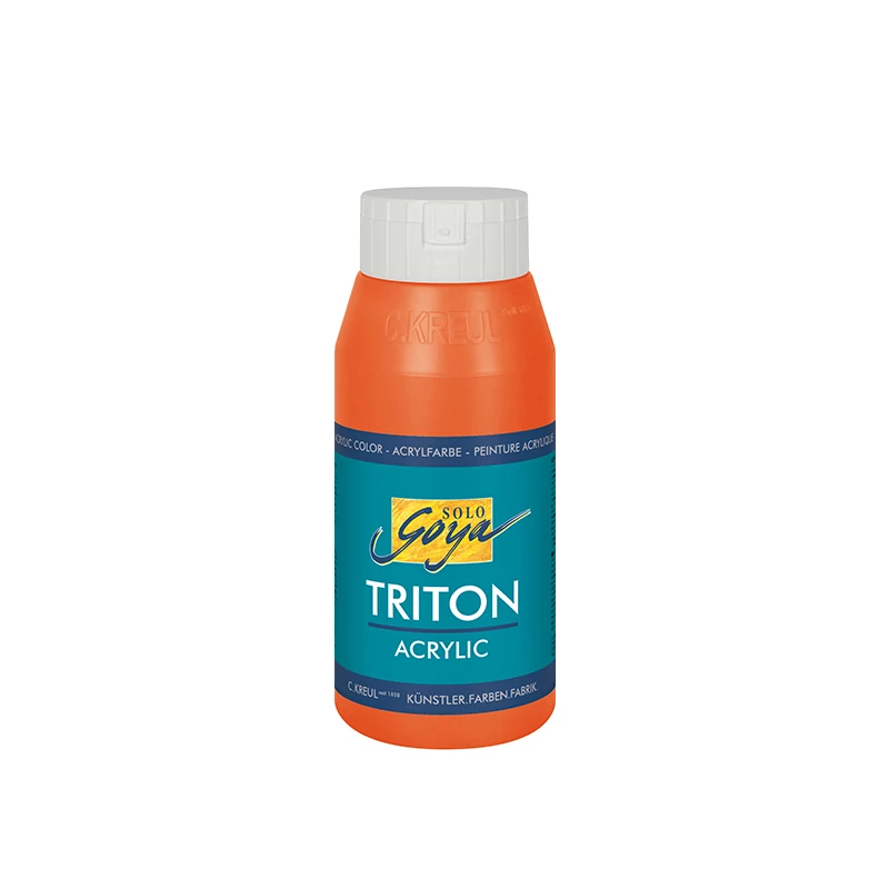 Kreul Solo Goya Triton akrilfesték, 750 ml - 18, vermillion