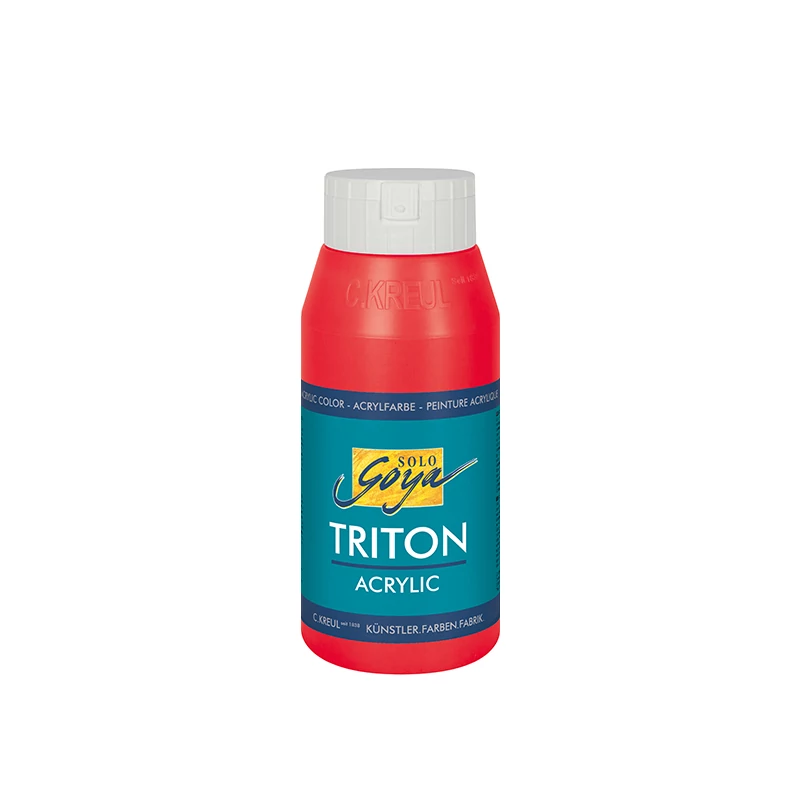 Kreul Solo Goya Triton akrilfesték, 750 ml - 27, cherry red