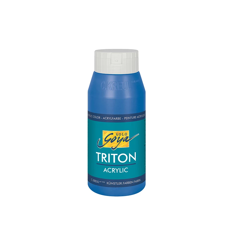 Kreul Solo Goya Triton akrilfesték, 750 ml - 37, ceraleun blue