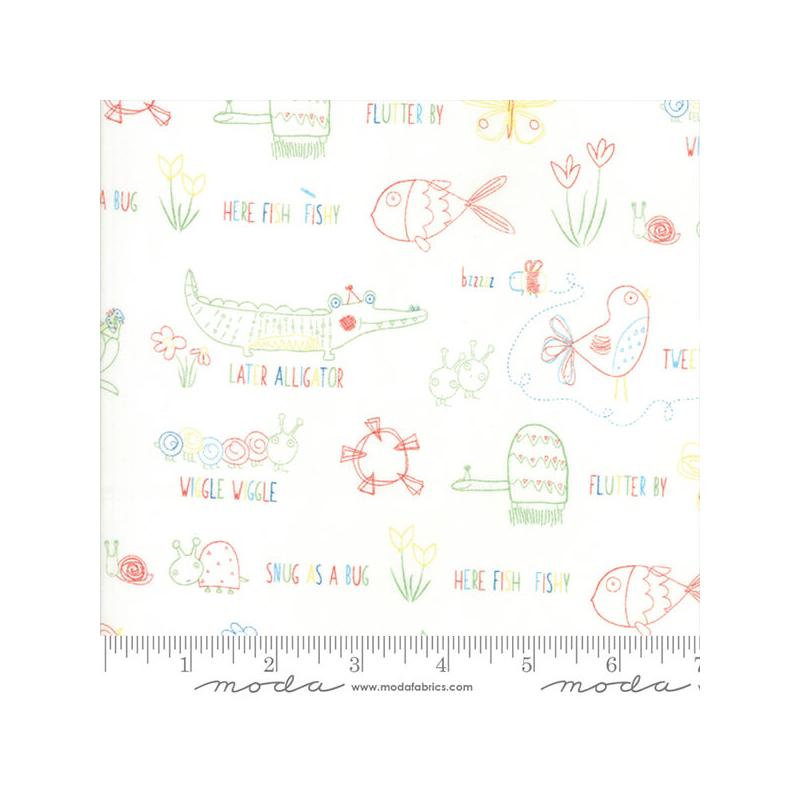 Patchwork anyag - Moda - Later Alligator 17981-11