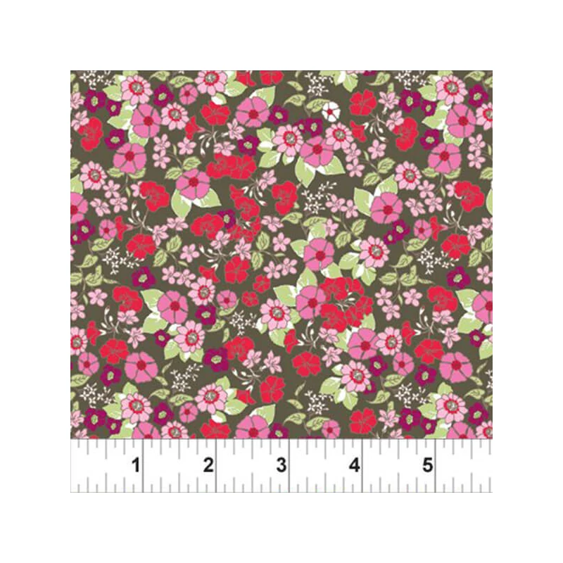 Patchwork anyag - In The Beginning - Garden Delights 1631GSE-1