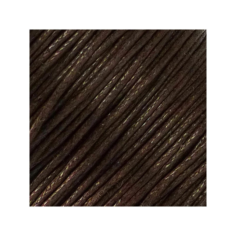 Viaszolt szál, 1 mm-es méterben - 126 sötétbarna