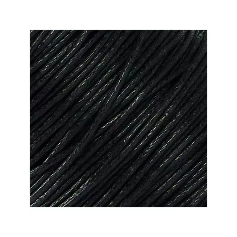Viaszolt szál, 1 mm-es méterben - 131 fekete
