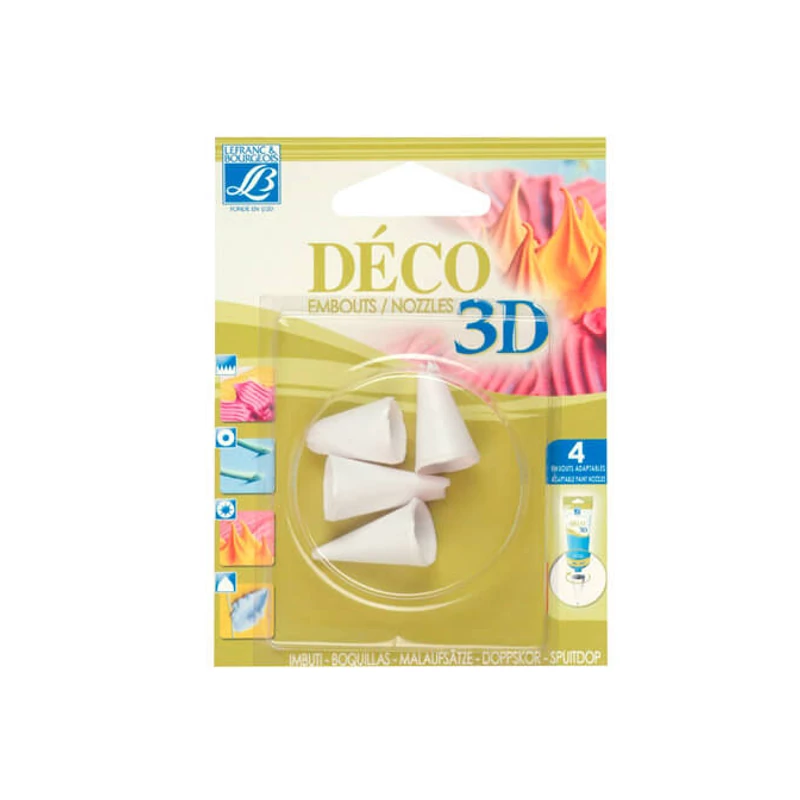 3D paszta kinyomó fejek