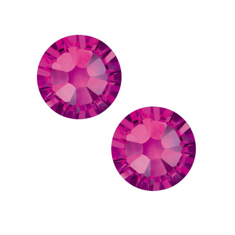 2038 Swarovski Xilion Rose Hotfix vasalható kristály, SS10 (2,8 mm) - Fuchsia