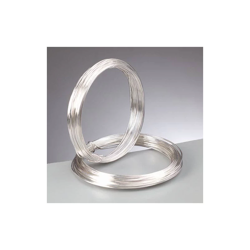 Ékszer drót, 0,4 mm, 20 m - ezüst