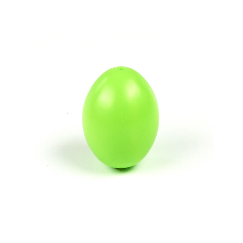 Műanyag tojás 6x4 cm - 61, világoszöld