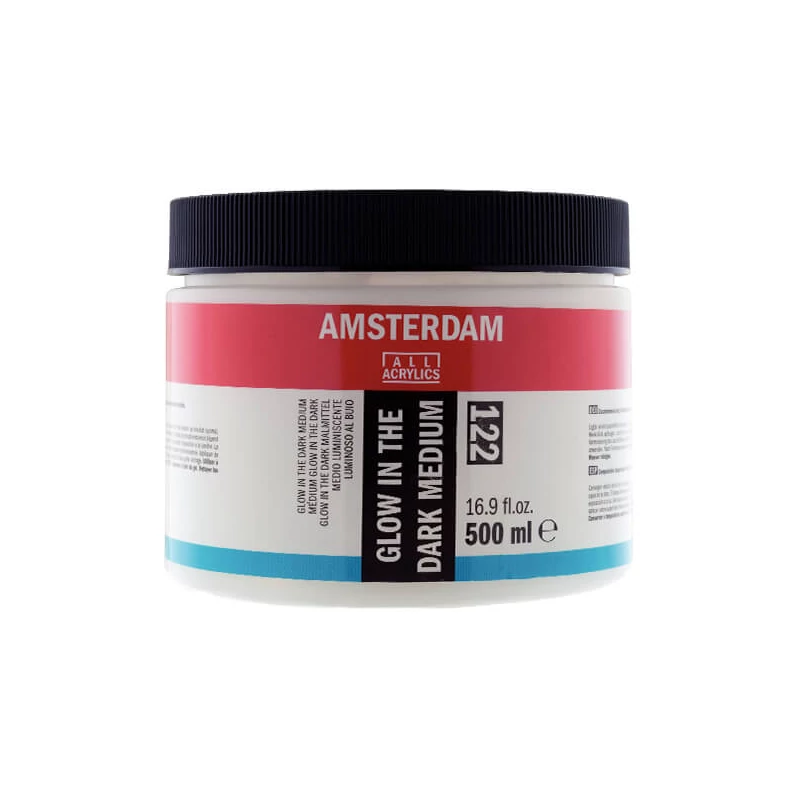 Talens Amsterdam 122 effekt médium - 500 ml, sötétben világító