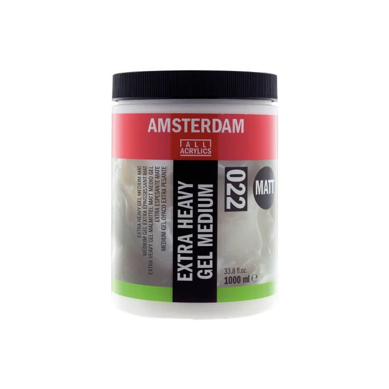 Talens Amsterdam 022 extra heavy gel médium, 1000 ml - matt