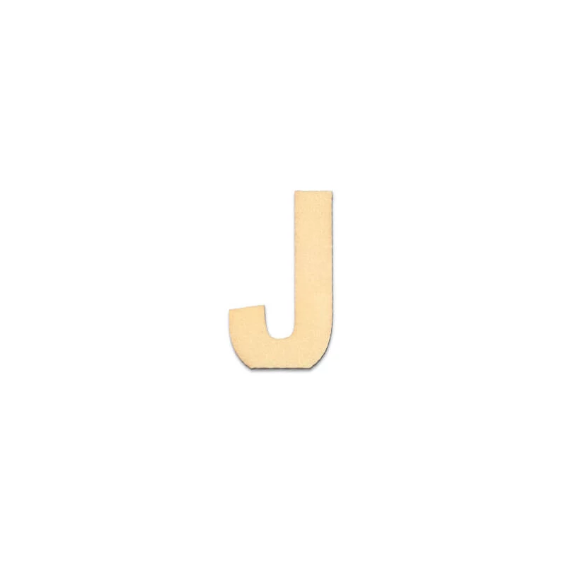 Fa betű, 40x2 mm - J