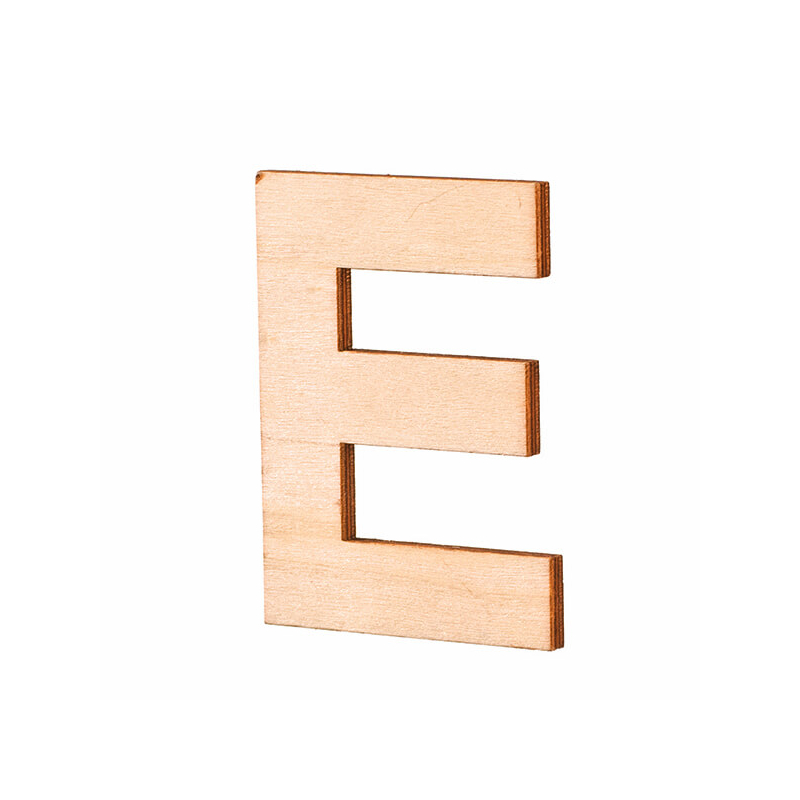 Fa betű, 80x5 mm - E