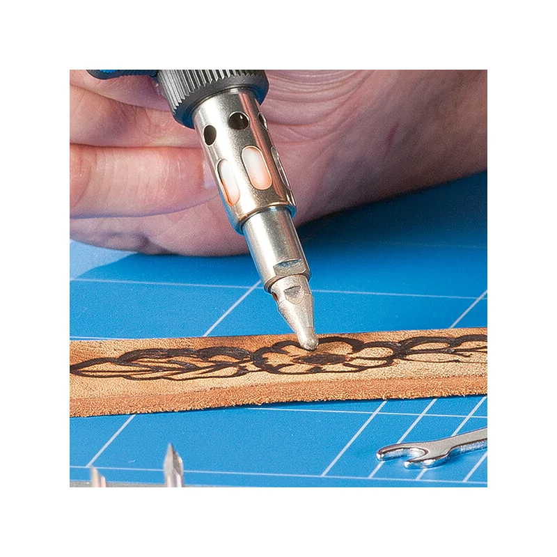 DREMEL VersaTip égető tartozék készlet, gömb fej, bőr