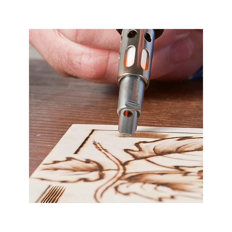 DREMEL VersaTip égető tartozék készlet, párhozamos mintás fej, fa