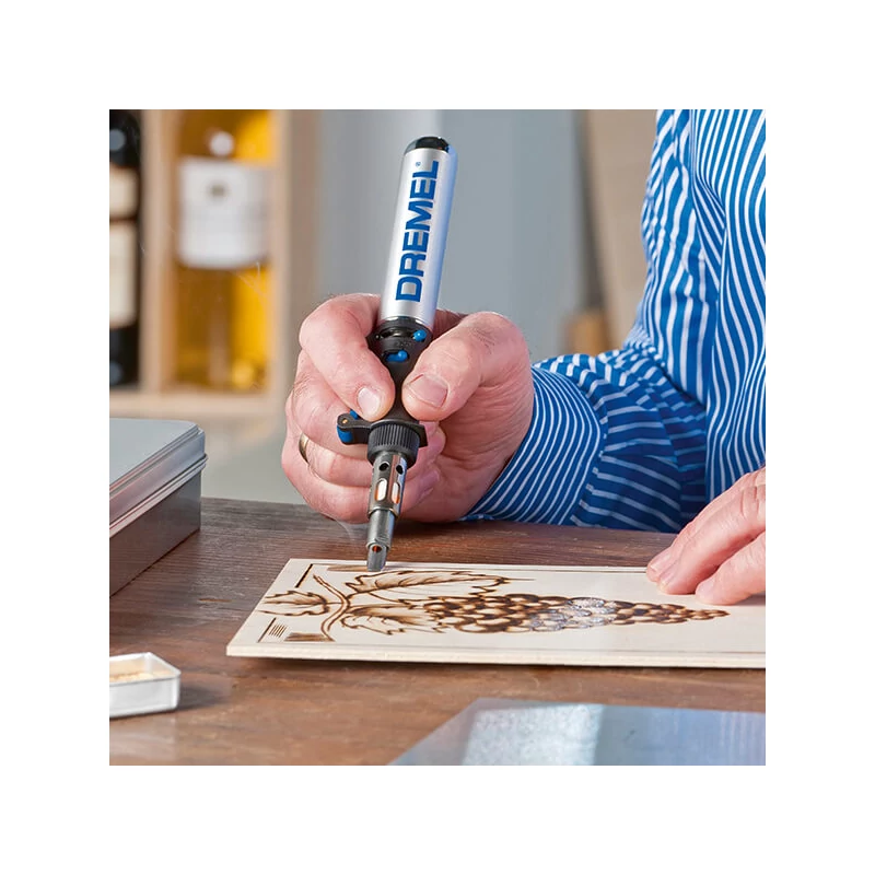 DREMEL VersaTip égető tartozék készlet, fa