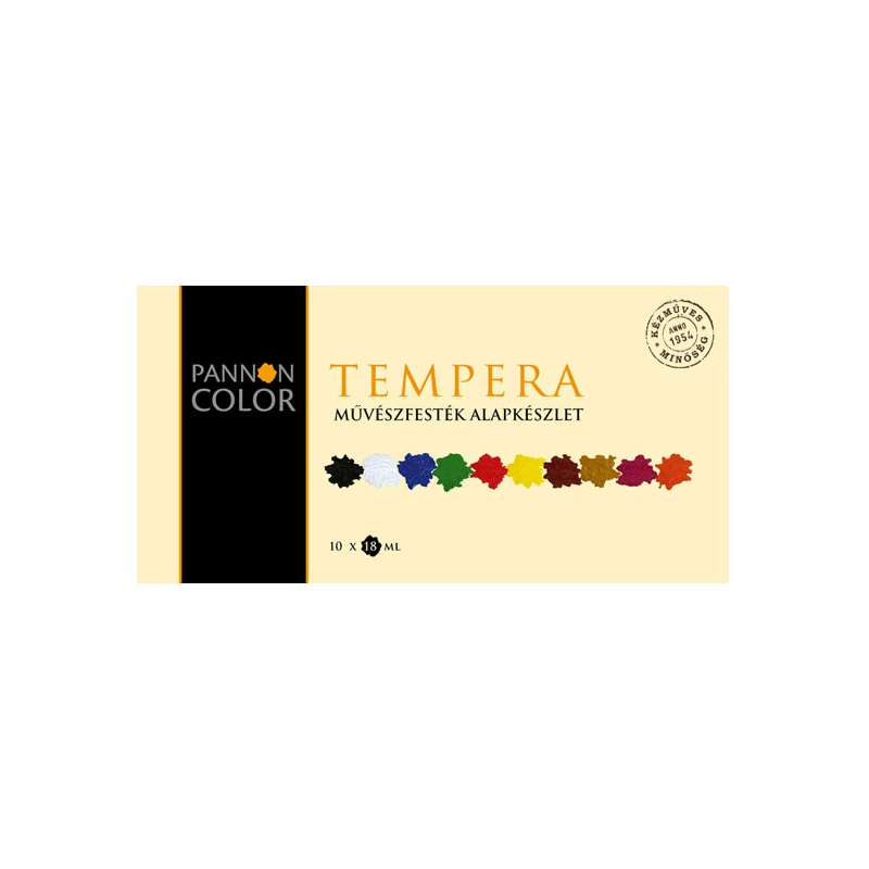 Pannoncolor temperakészlet - 10 db