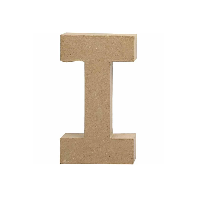 Papírmasé betű - I, 20,5 cm