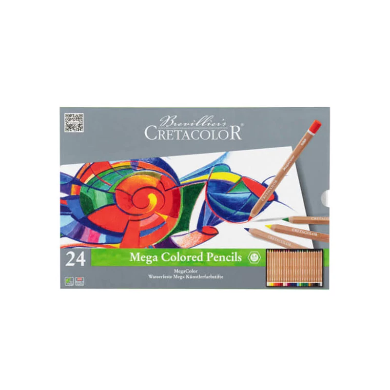 Cretacolor MegaColor színesceruza készlet - 24 db