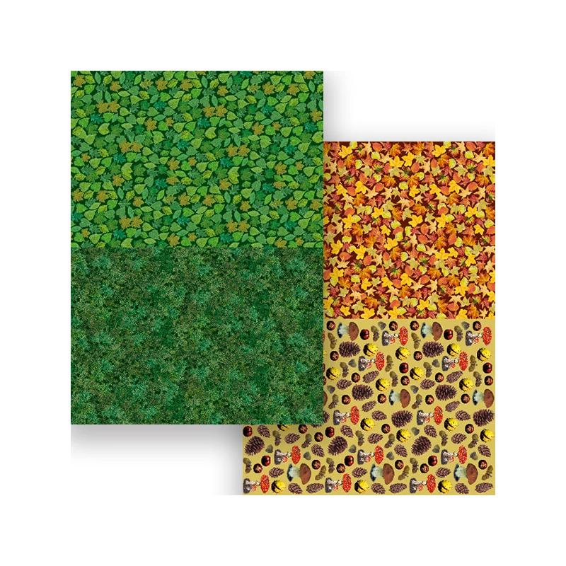 Fotókarton, 50x70 cm - Négy évszak levelei