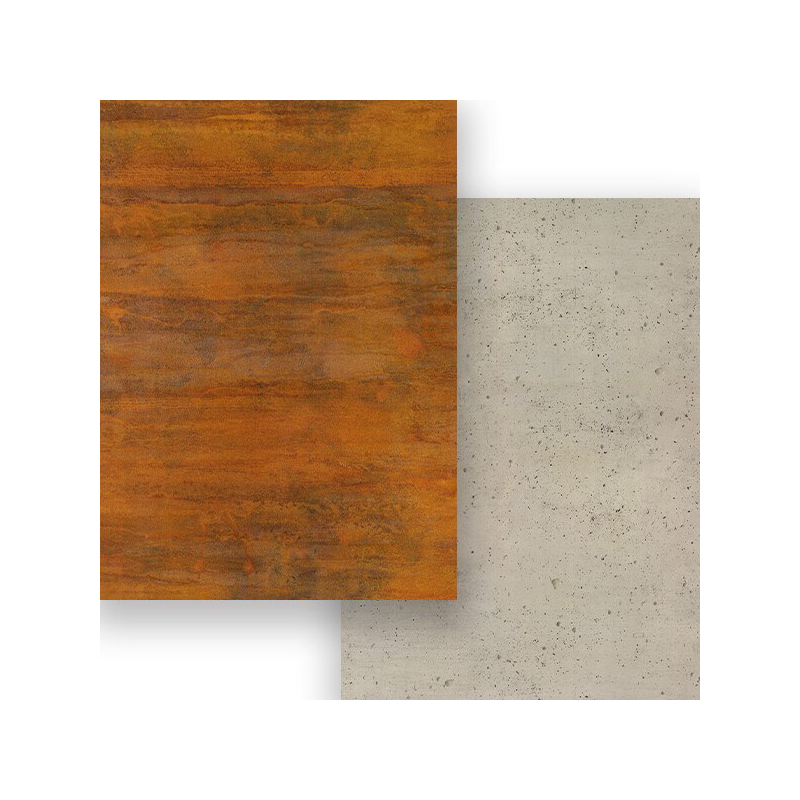 Fotókarton, 50x70 cm - Rozsda, beton