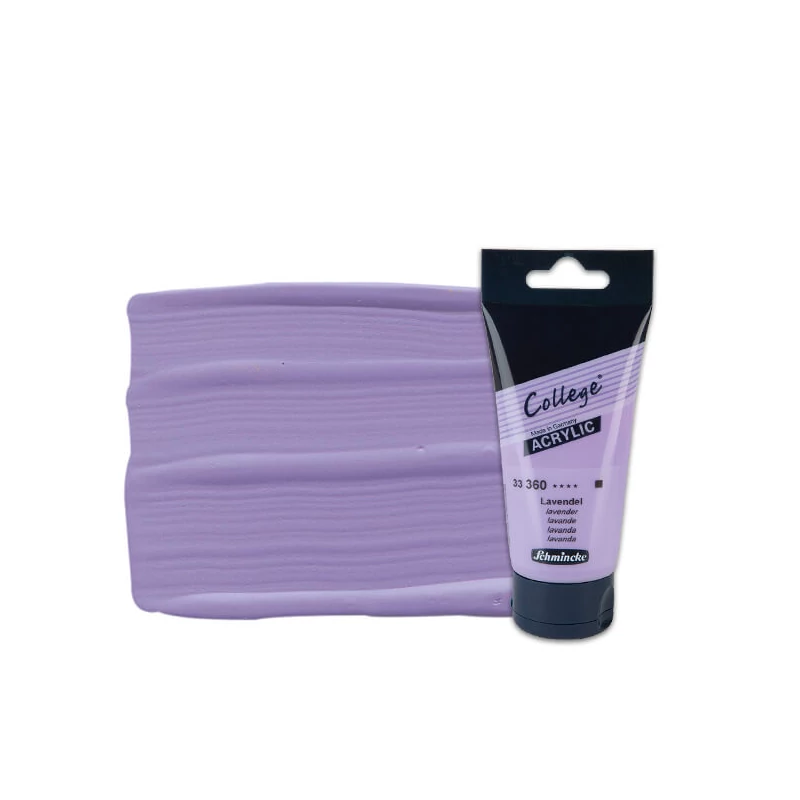 Schmincke College akrilfesték, 75 ml - 360, lavender