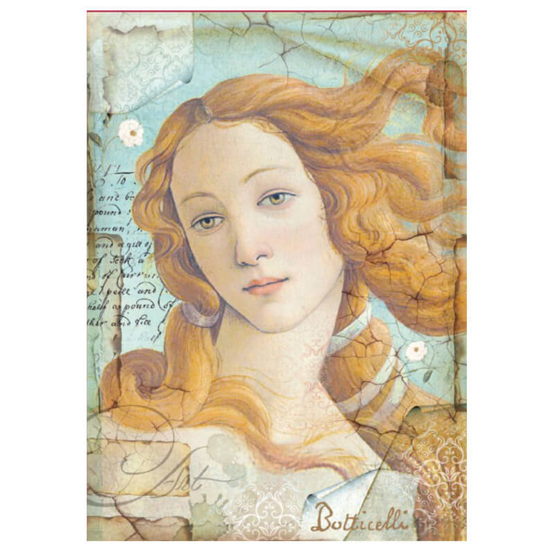 Rizspapír - Botticelli: Vénusz születése, DFSA4281