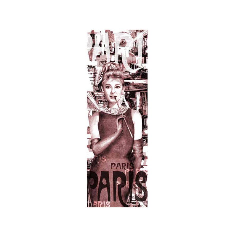 Esprimo decoupage papír - Audrey Párizsban
