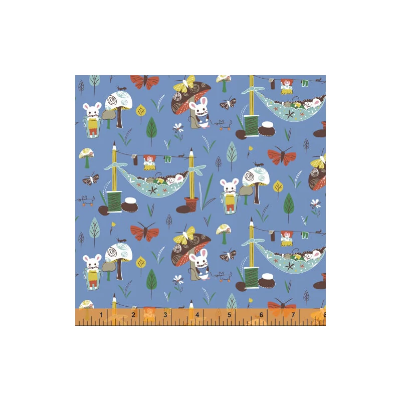 Akció! Patchwork anyag - Windham - Mouse Camp 40262-3