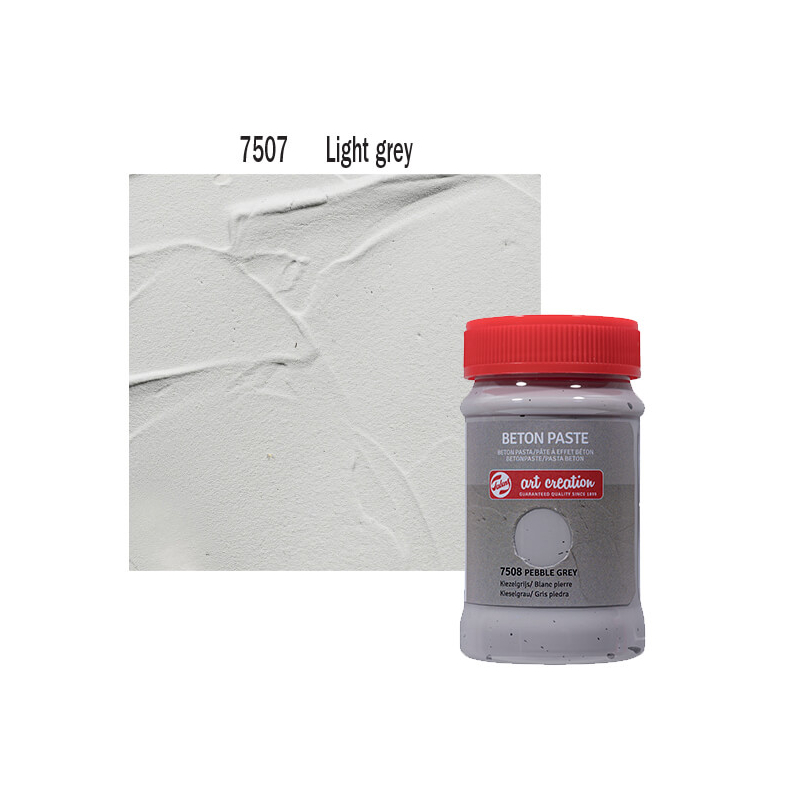 Betonpaszta, Art Creation, 100 ml - 7507 Light grey