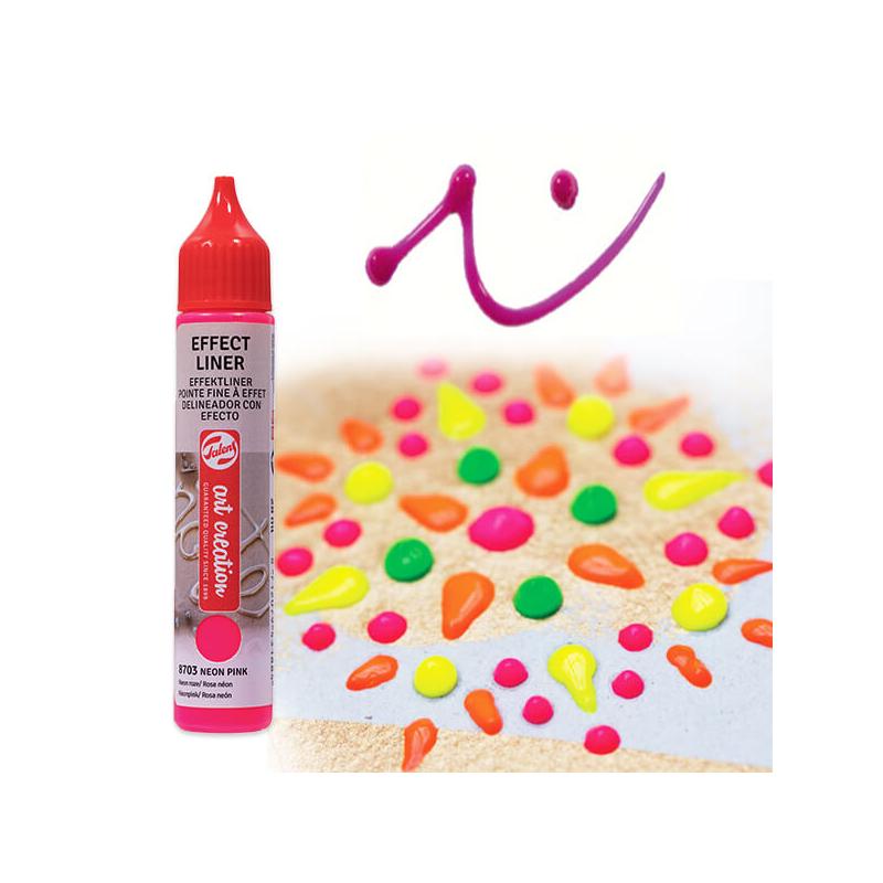 Art Creation Effect Liner, univerzális 3D festéktoll, 28 ml - 6034 Fresh green
