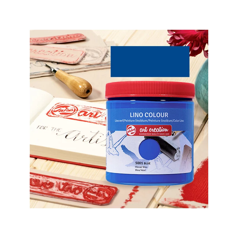 Art Creation linófesték, 250 ml, vizes bázisú - 5001 Blue